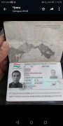 29.05.2022 (Санкт-Петербург) – утеряно: загранпаспорт на имя «Фозилбекович Латипов Парвиз» (фото 1)