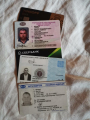 04.08.2023 (Витязево) – найдено: Права полис карта водителя карты банка на имя «Владимирович Вонжул Виктор» (фото 1)