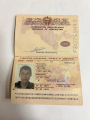 11.03.2026 (Санкт-Петербург) – утеряно: Паспорт на имя «Комилжон Умиджон Гулматов» (фото 1)